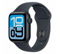 Apple Watch SE 3 40 мм (алюминиевый корпус, полуночный/полуночный, спортивный силиконовый ремешок M/L)