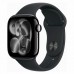Apple Watch Series 11 46 мм (алюминиевый корпус, черный оникс/черный, спортивный силиконовый ремешок M/L)
