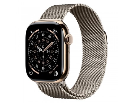 Apple Watch Series 11 LTE 42 мм Titanium (GPS + Cellular, миланская петля)
