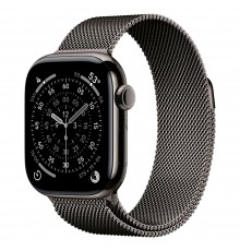 Apple Watch Series 11 LTE 46 мм (титановый корпус, сланец/сланец, миланская петля S/M)