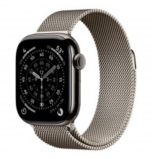Apple Watch Series 11 LTE 46 мм (титановый корпус, природный титан, миланская петля, series115g46ntnt)