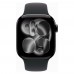 Apple Watch Series 11 46 мм (алюминиевый корпус, черный оникс/черный, спортивный силиконовый ремешок M/L)