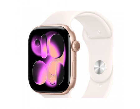 Apple Watch Series 11 46 мм (розовое золото / легкие румяна, ремешок M/L)