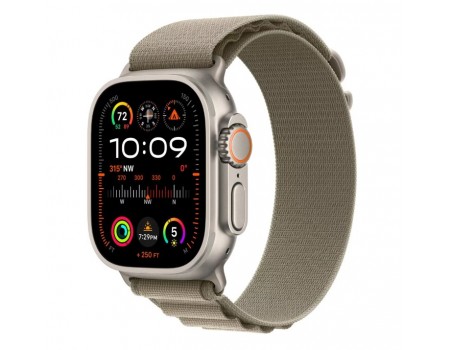 Apple Watch Ultra 2 LTE 49 мм (титановый/оливковый M)