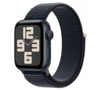 Apple Watch SE 2023 44 мм (алюминиевый корпус, полуночный/полуночный, нейлоновый ремешок)