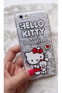 Силиконовый чехол для Apple iphone 6 "Hello Kitty №1"